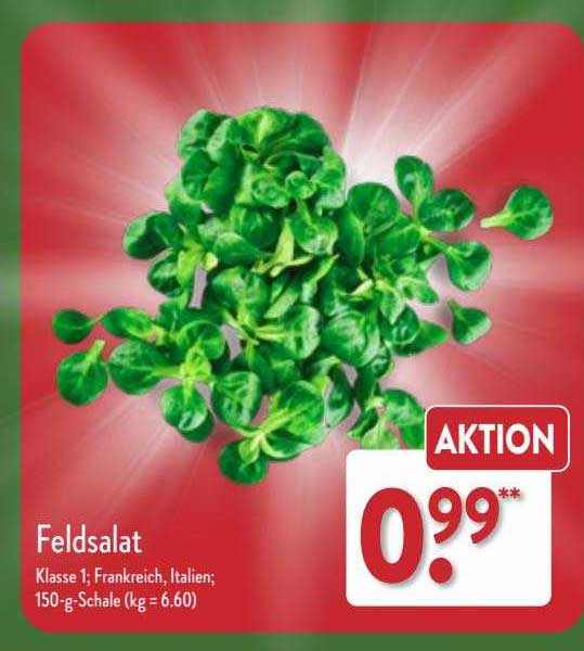 Feldsalat Angebot bei ALDI Nord - 1Prospekte.de