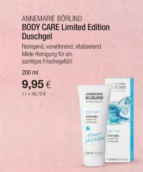 Vitalia Annemarie Börlind Body Care Limited Edition Duschgel