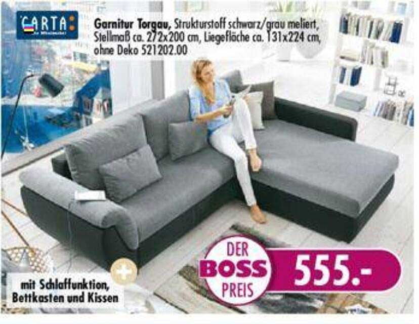 Garnitur Carta Angebot bei Mobel Boss