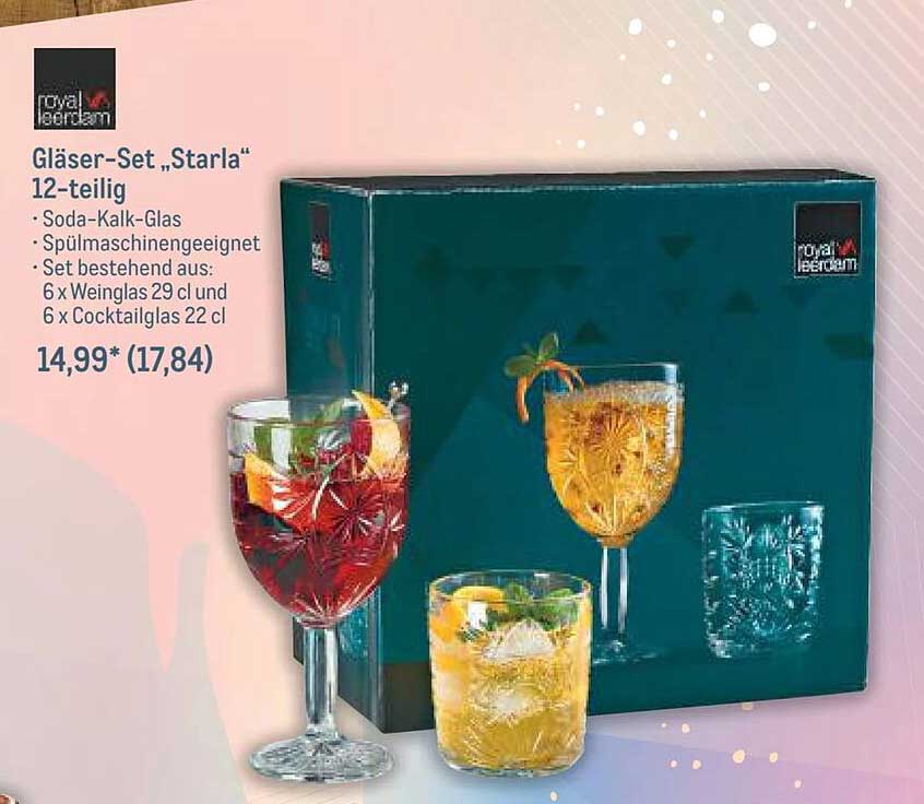 Gläserset „starla” 12teilig Angebot bei METRO