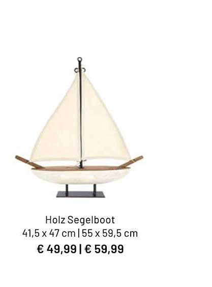 Idee Creativmarkt Holz Segelboot