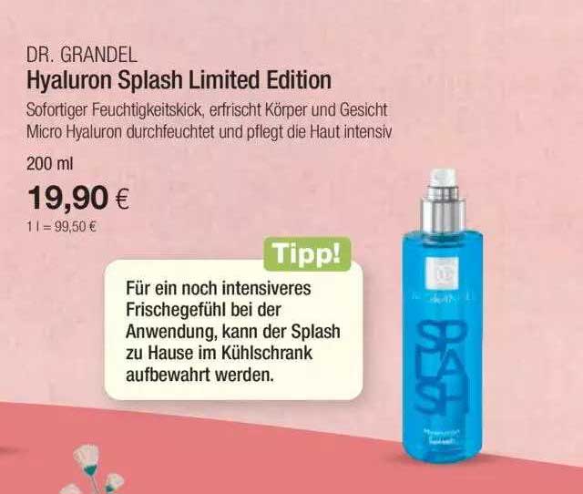 Vitalia Hyaluron Splash Limited Edition