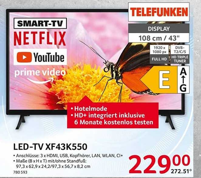 Telefunken Led Tv D24h551w1 Angebot Bei Alphatecc 7128