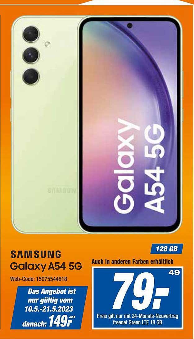 Samsung Galaxy A54 5g Angebot Bei Expert - 1Prospekte.de