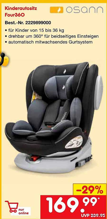 Netto Marken-Discount Osann Kinderautositz Four360