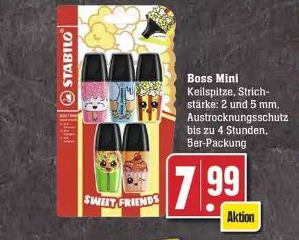 Boss Mini Angebot bei EDEKA - 1Prospekte.de