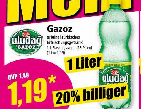 Gazos Uludag Gazoz Angebot bei NORMA 1Prospekte.de