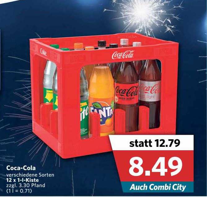 Cocacola Angebot bei Combi Markt 1Prospekte.de