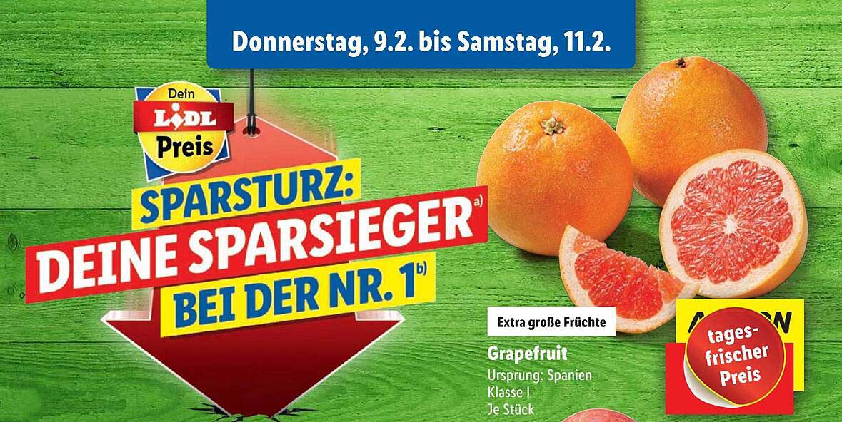 Grapefruit Angebot bei Lidl 1Prospekte.de