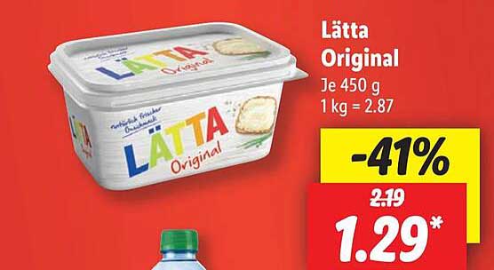 Lätta Original Angebot bei Lidl