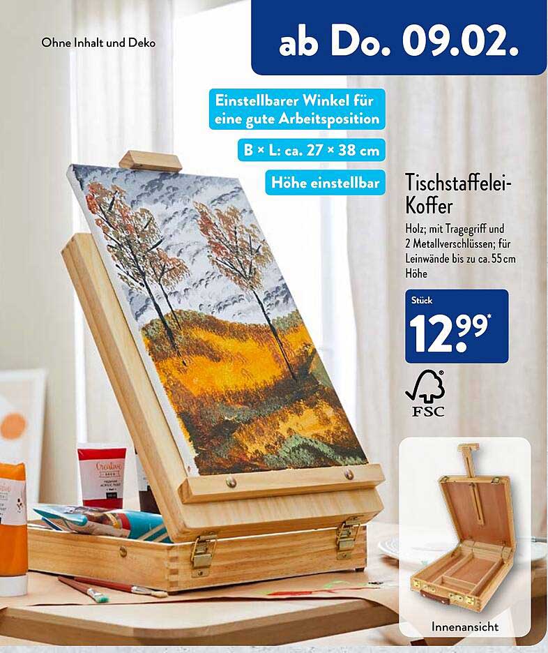 Tischstaffeleikoffer Angebot bei ALDI Nord 1Prospekte.de