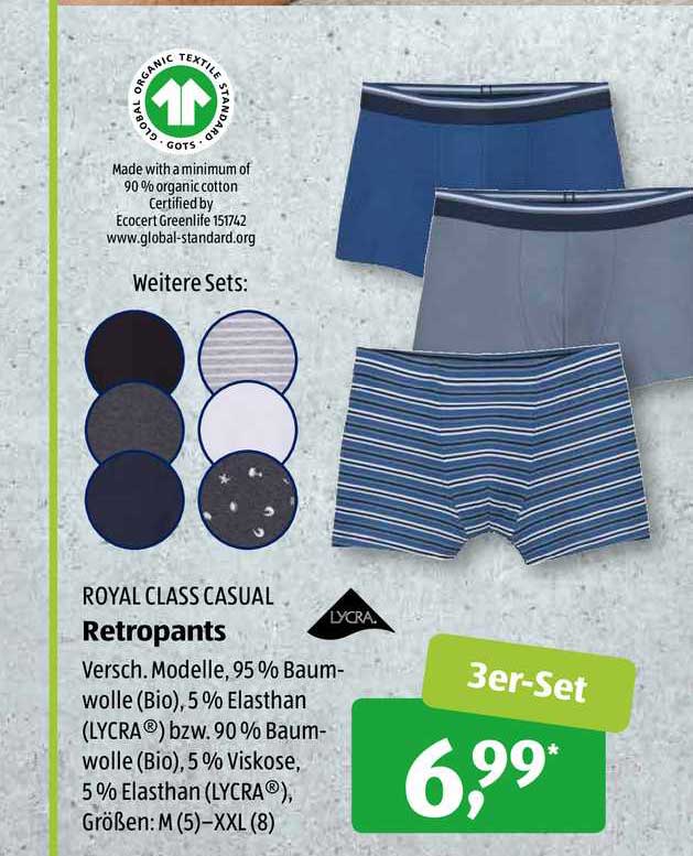 Royal Class Casual Retropants Angebot bei ALDI SÜD 1Prospekte.de