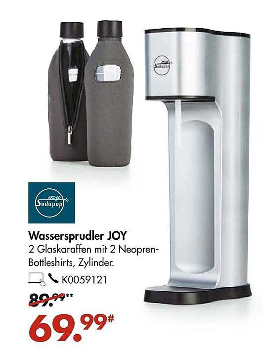 Galeria Karstadt Kaufhof Sodapop Wassersprudler Joy
