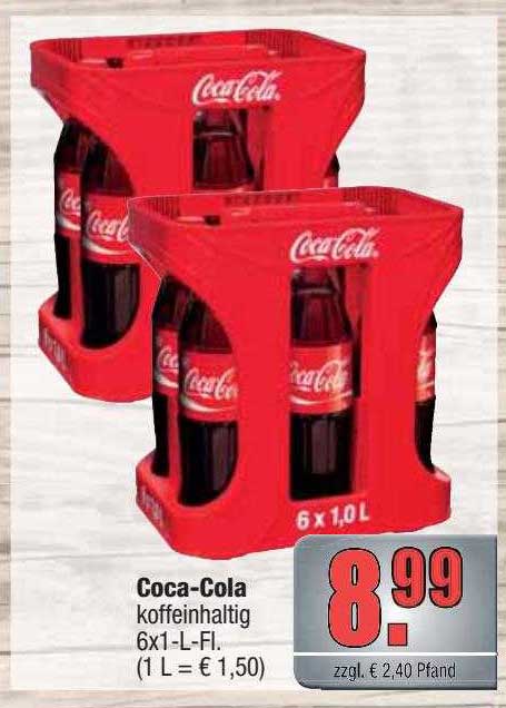 Coca-cola Angebot bei Alldrink