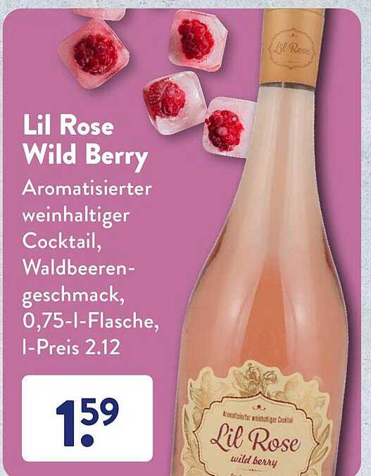 Lil Rose Wild Berry Angebot Bei Aldi SÜd 1prospekte De