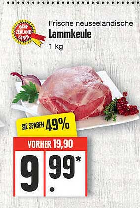 Lammkeule Angebot bei EDEKA 1Prospekte.de