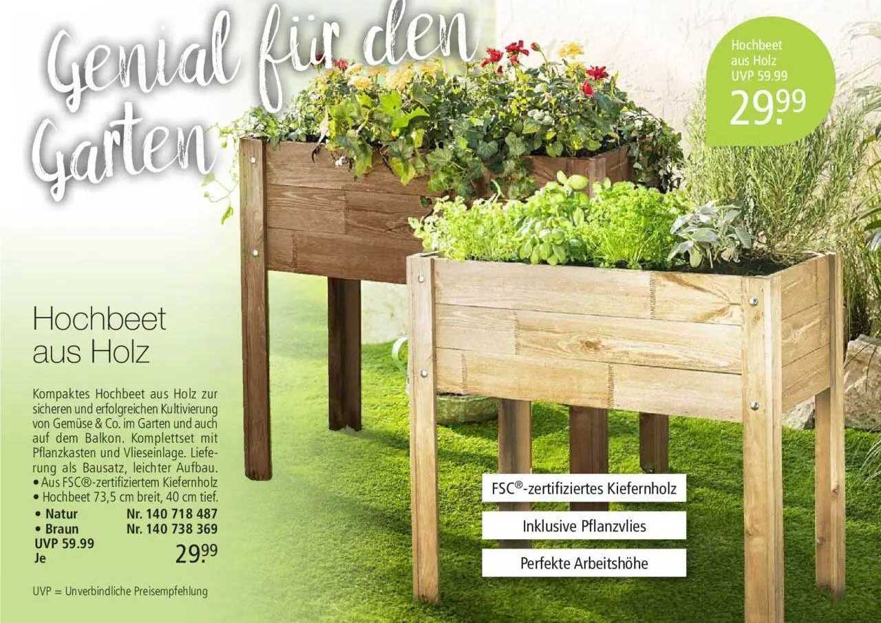 Grüner Jan Hochbeet Hochbeeterde Angebot bei Thomas Philipps