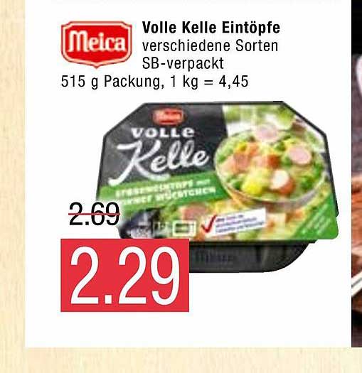 Meica Volle Kelle Eintöpfe Angebot bei EDEKA