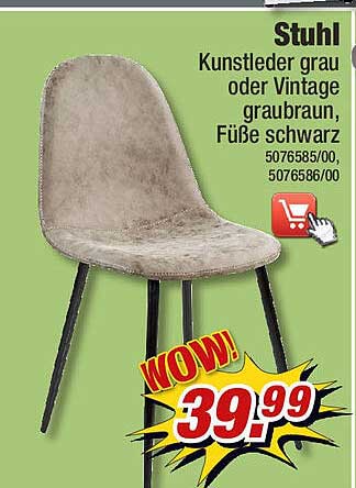 Stuhl Angebot bei POCO 1Prospekte.de
