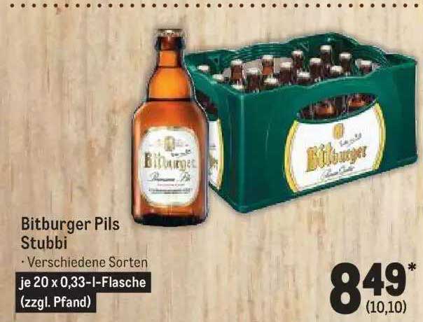 Bitburger Stubbi Angebot bei Globus