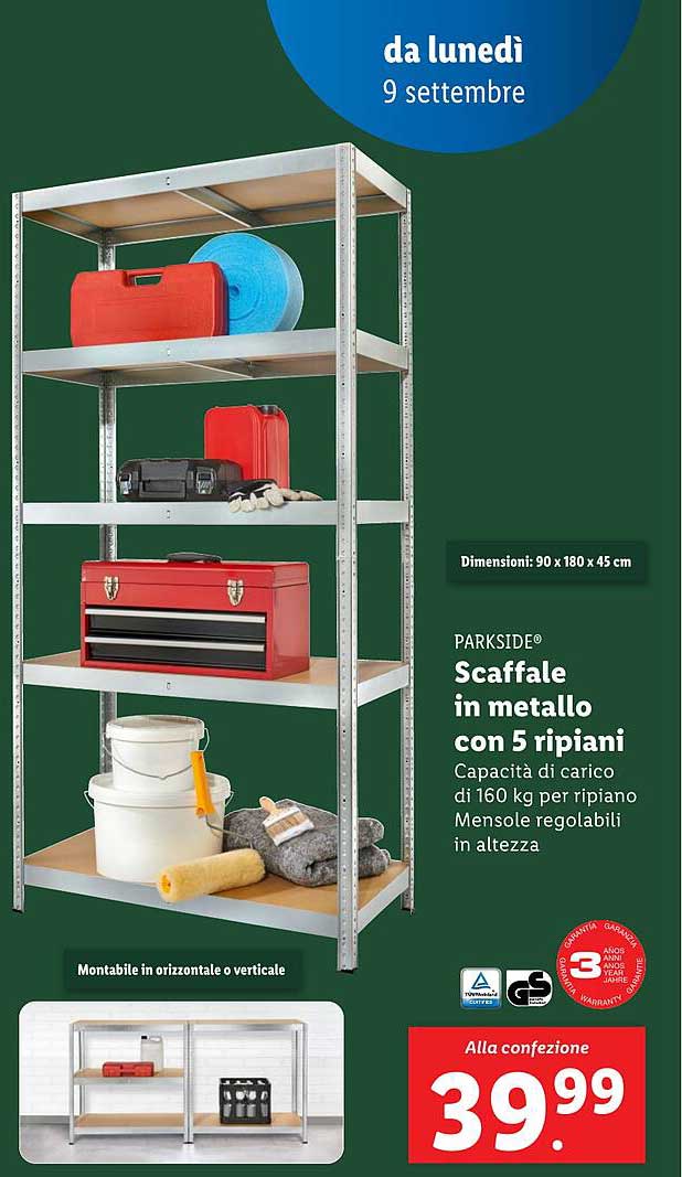 Shelfplaza® 180x70x50cm HOME Scaffale Metallo Per Carichi Pesanti Blu Con 4 Ripiani Con 175kg Capacità Di Carico/Scaffali In Metallo Per Garage Come Scaffali Per Ripostiglio O Officina