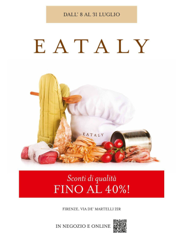 Eataly Volantino cover image