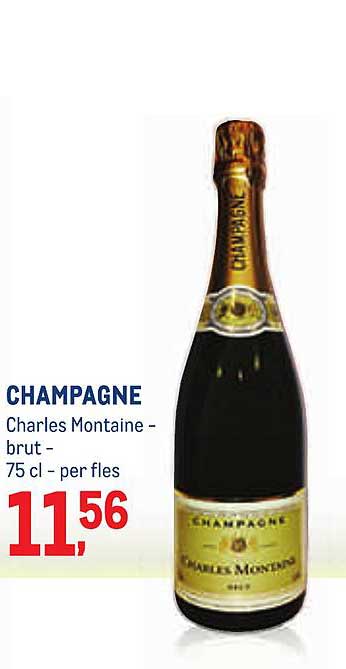 METRO Champagne Charles Montaine