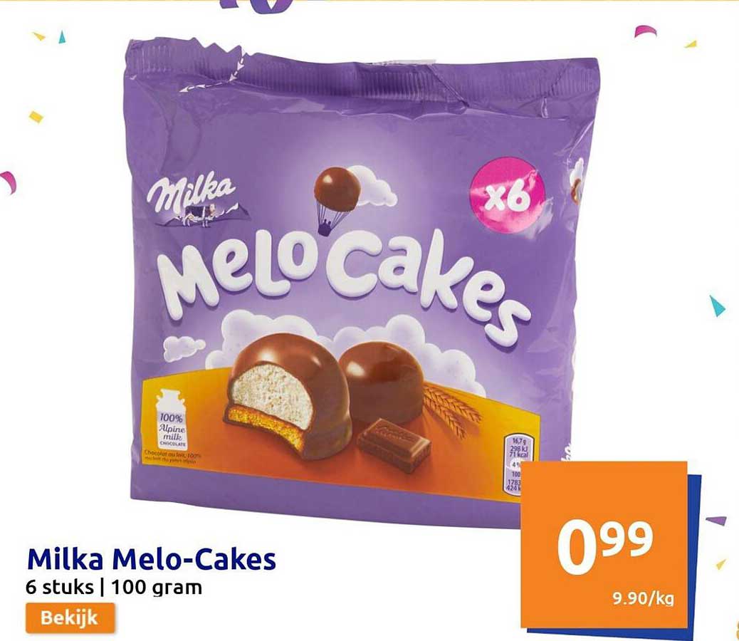 Action Milka Melocakes