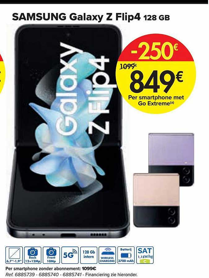 Carrefour Samsung Galaxy Z Flip4 128gb