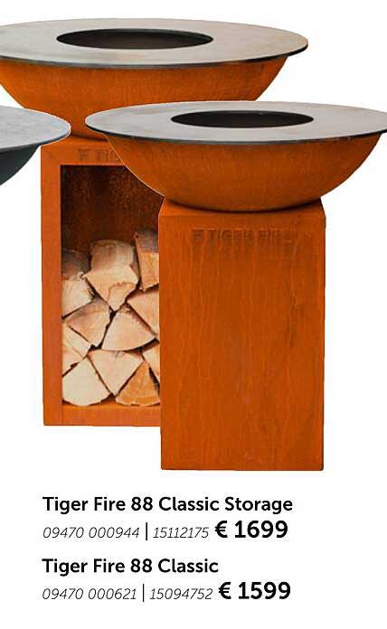AVEVE Tiger Fire 88 Classic Storage