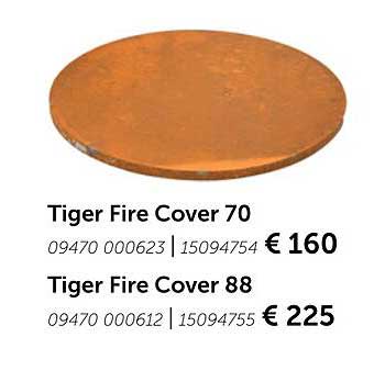 AVEVE Tiger Fire Cover 70, Tiger Fire Cover 88