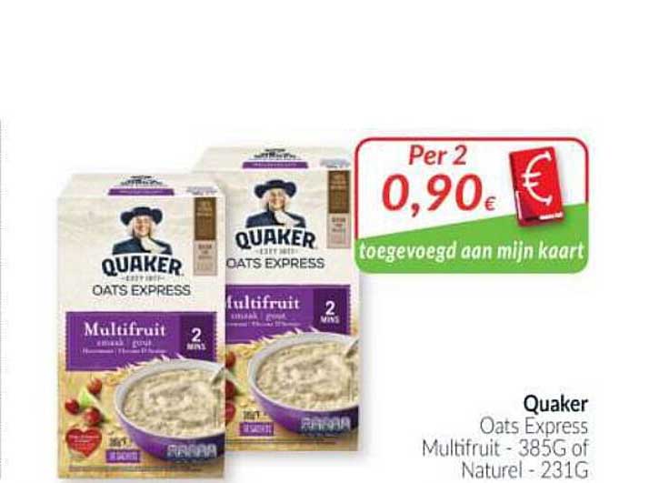 Intermarché Quaker Oats Express Multifruit