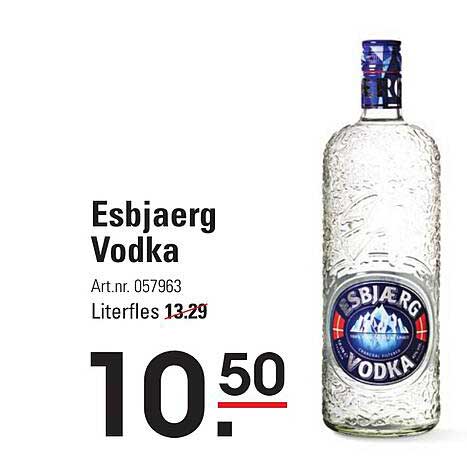 Sligro Esbjaerg Vodka