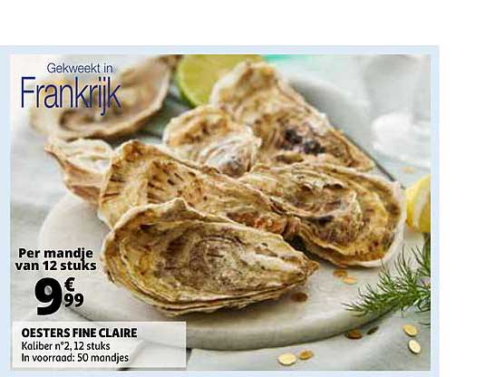 Auchan Oesters Fine Claire