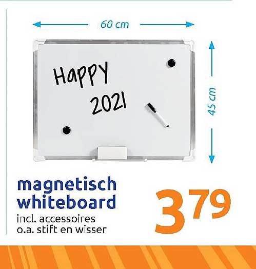 wijs verlichten kreupel Magnetisch Whiteboard Aanbieding bij Action