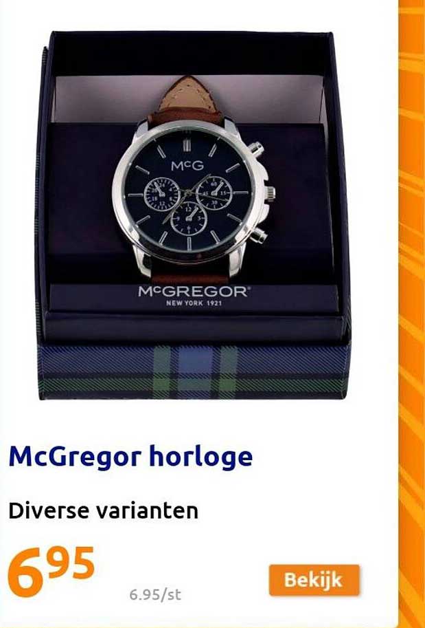 Action Mcgregor Horloge