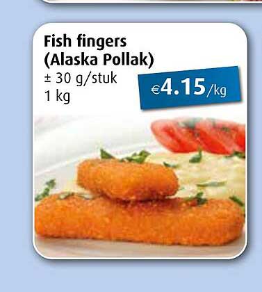 Aronde Fish Fingers Alaska Pollak