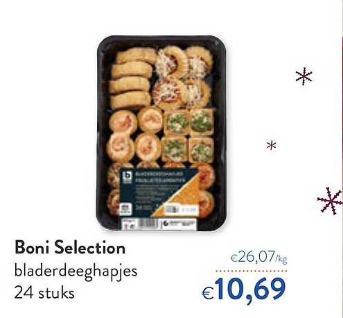 OKay Supermarkt Boni Selection Bladerdeeghapjes