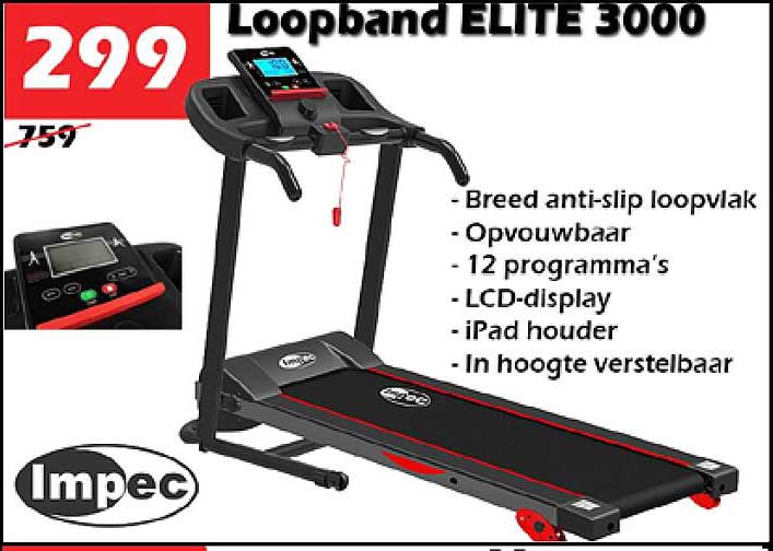 ITEK Loopband Elite 3000
