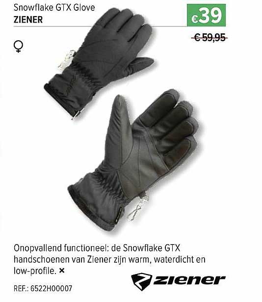AS Adventure Snowflake Gtx Glove Ziener