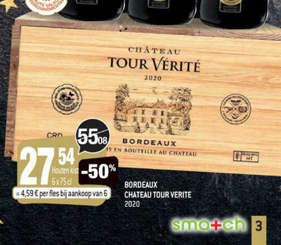 Smatch Bordeaux Chateau Tour Verite