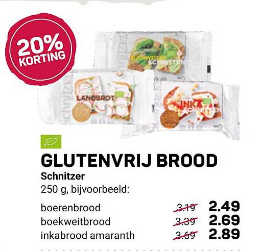 Ekoplaza Glutenvrij Brood