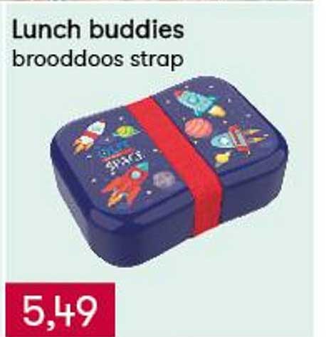 Peltri Lunch Buddies Brooddoos Strap