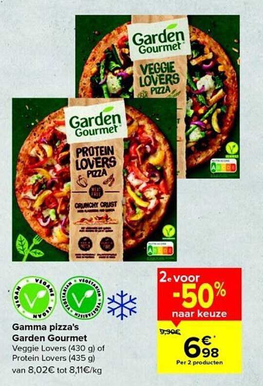 Carrefour Market Gamma Pizza's Garden Gourmet