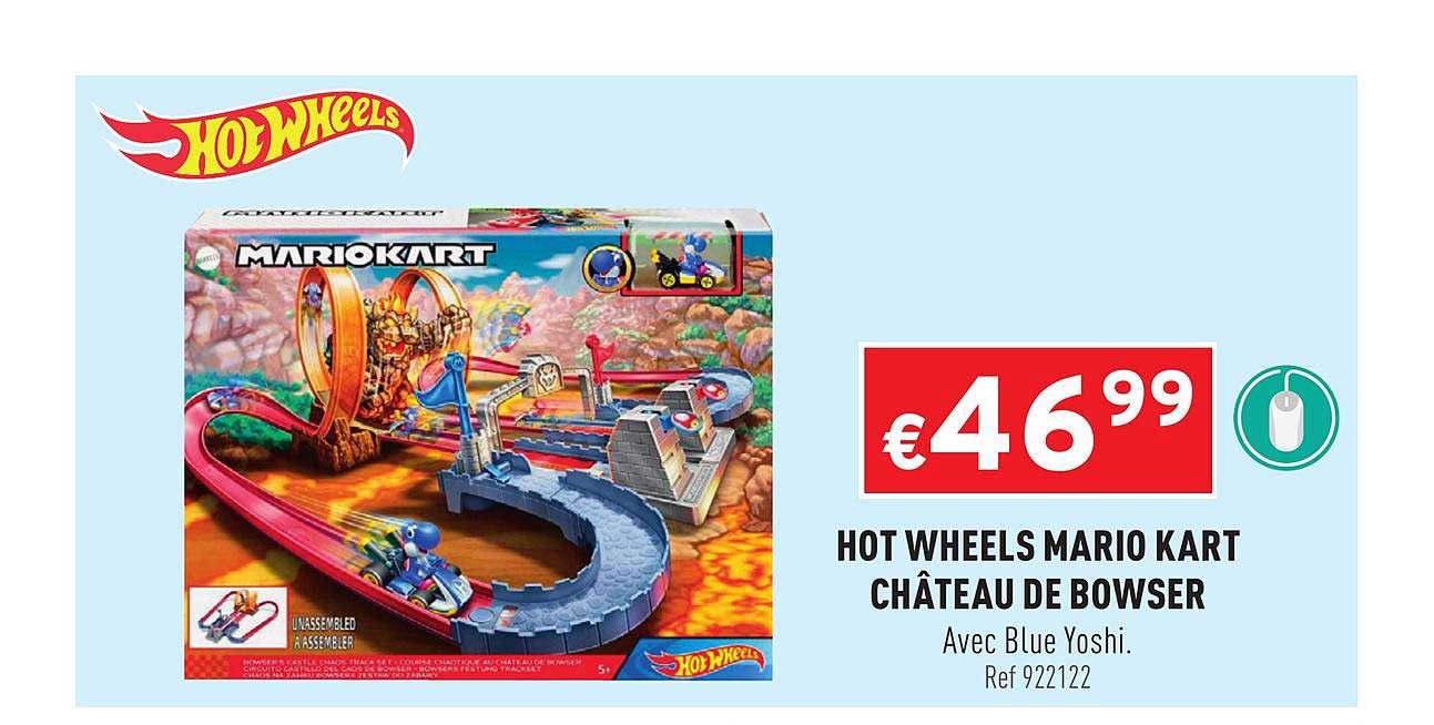 Hot Wheels Mario Kart Chateau De Bowser Aanbieding Bij Trafic 1560