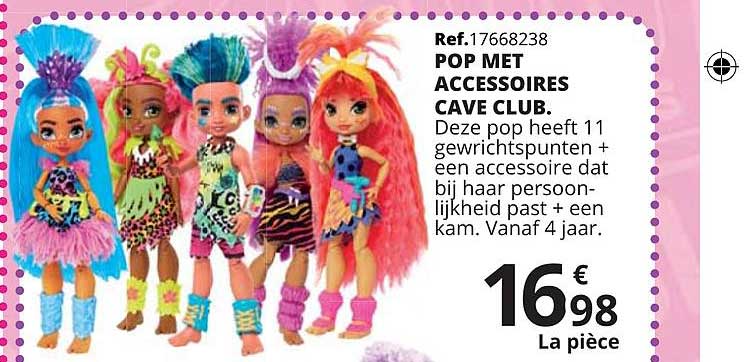Maxi Toys Pop Met Accessoires Cave Club