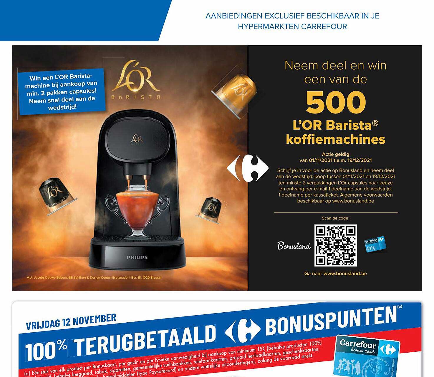 Hyper Carrefour L'or Barista® Koffiemachines