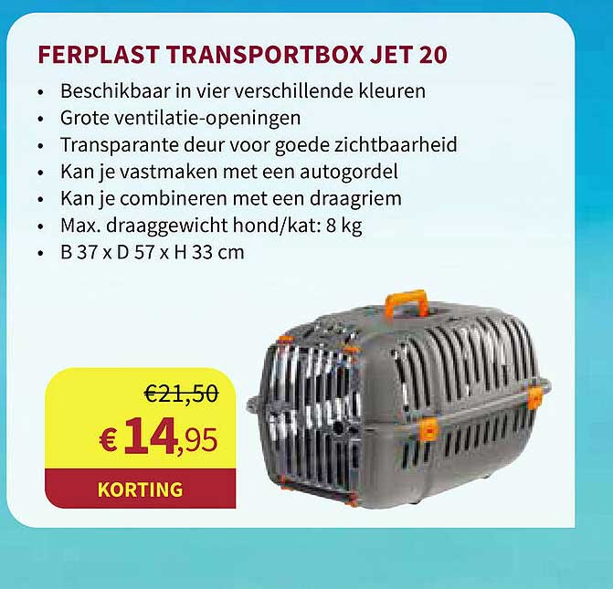 Horta Ferplast Transportbox Jet 20