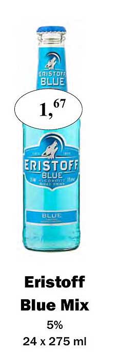 Maconal Food Eristoff Blue Mix 5% 24x275 Ml