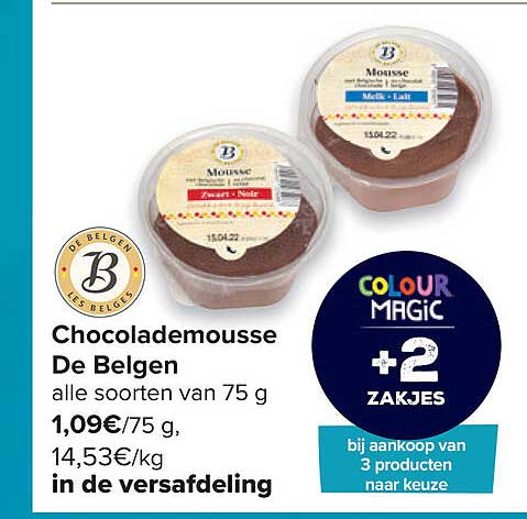 Carrefour Market Chocolademousse De Belgen